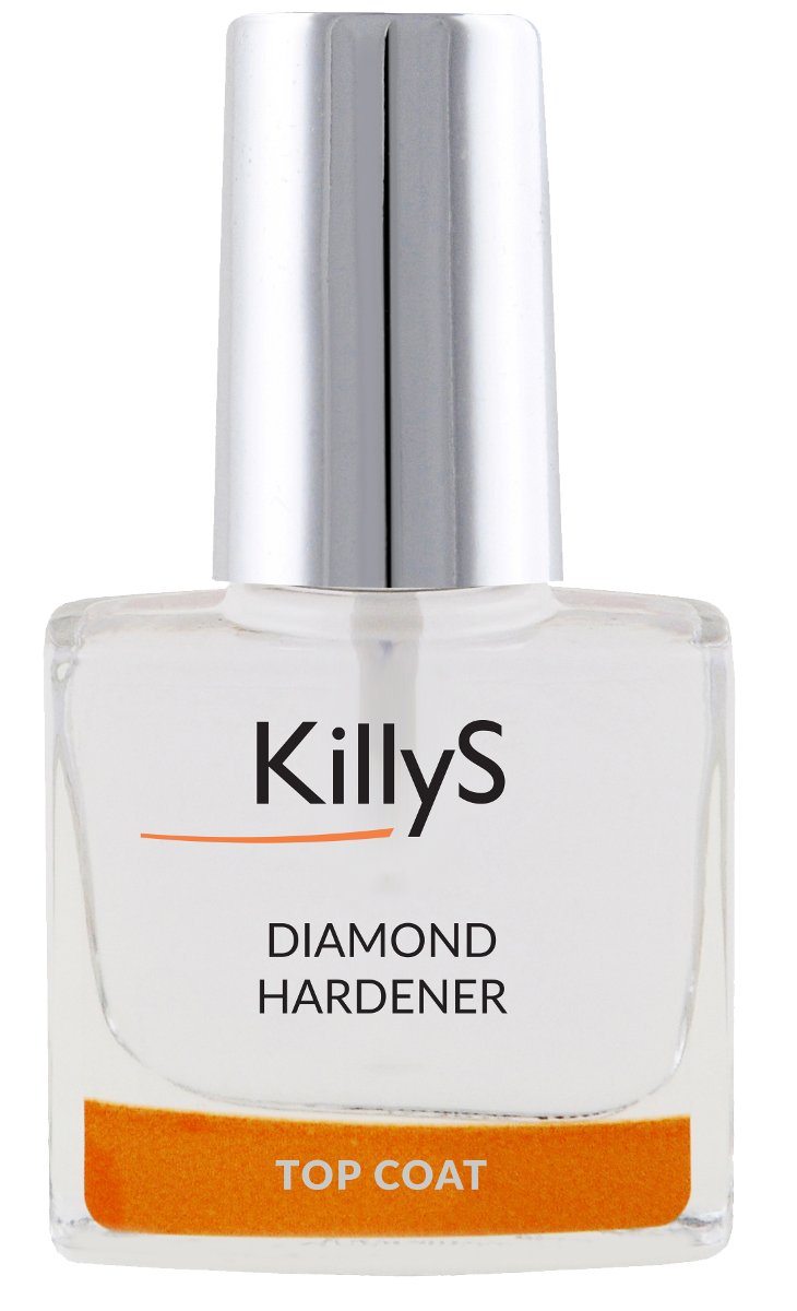 Zdjęcia - Lakier do paznokci KillyS  DIAMOND HARDENER TOP COAT - Diamentowy utwardzacz lakieru - 807 