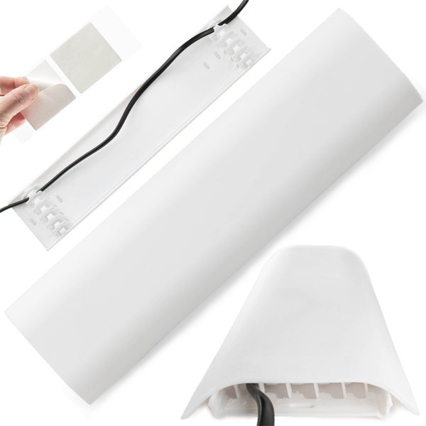 Maskownica Do Kabli Osłona Organizer Kabli Listwa Samoprzylepna 30Cm