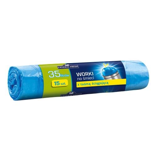 Worki na śmieci 35 l 15 szt
