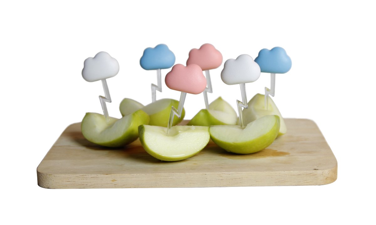 Qualy Wykałaczki do serwowania Cloud Party QL10255-BU-PK