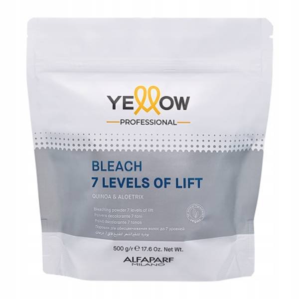 Alfaparf, Yellow Bleach 7 Levels Of Lift Puder Rozjaśniajacy do 7 Tonów, 500g