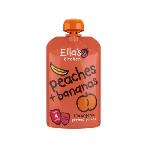 Ella'S Kitchen Bio Banan Z Brzoskwinią, 120G
