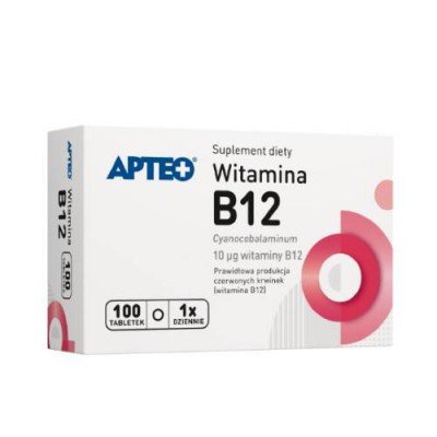 Synoptis SYNOPTIS PHARMA SP Z O.O Witamina B12 100 tabl 8968301