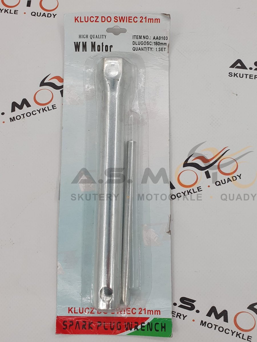 Klucz Do Świec 21 Mm Długość 180 Mm Długi