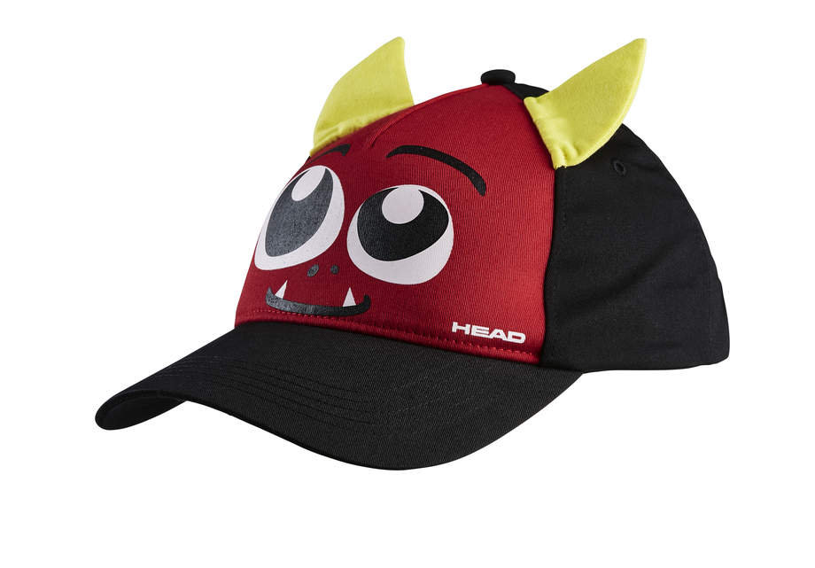 Czapka Dziecięca Head Kids Cap Monster Black/Red