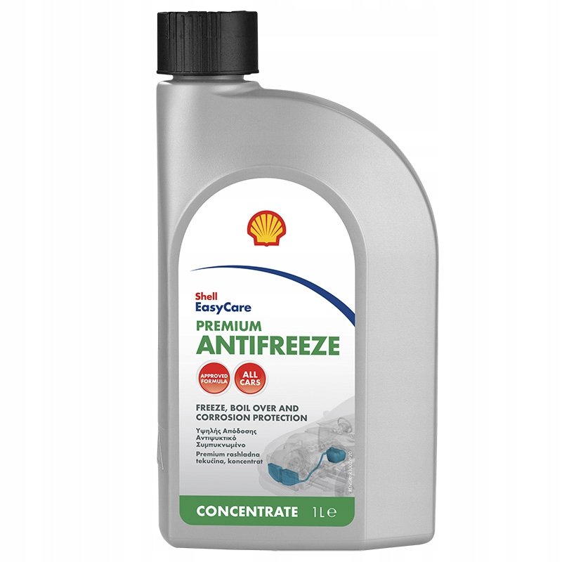 SHELL Premium Antifreeze 774 C 1L - koncentrat płynu chłodniczego zielony G11