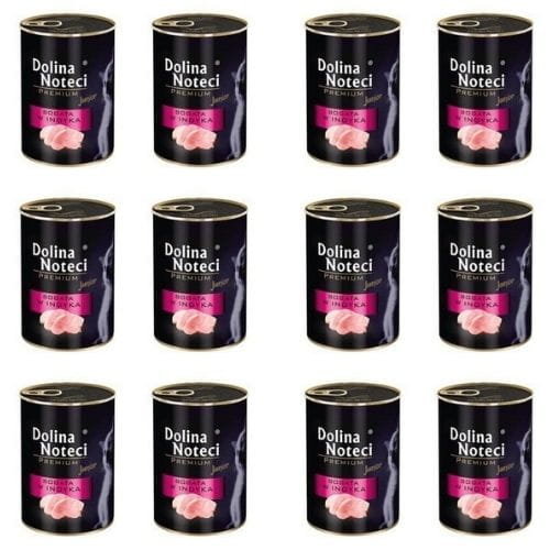Dolina Noteci Premium Junior Karma z indykiem dla kociąt 400g