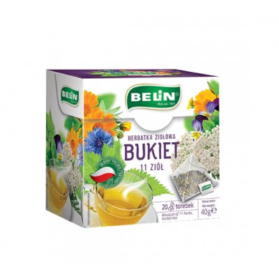 BELIN BELIN Herbatka ziołowa Bukiet 11 ziół - 20toreb.