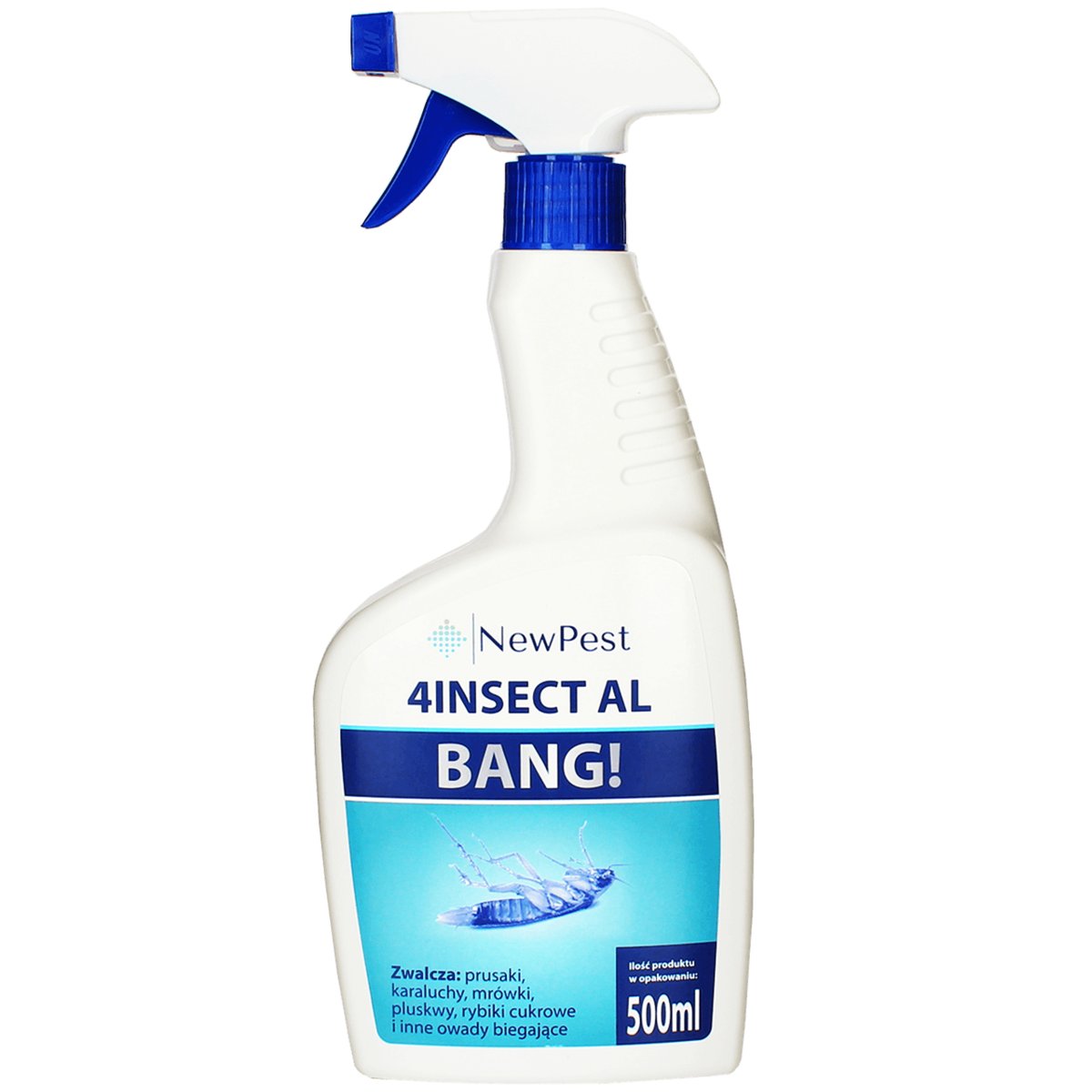 Środek Na Prusaki, Pluskwy, Rybiki, Pchły Spray 4Insect Al Bang! 500 Ml