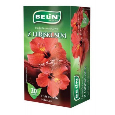 Belin Herbata hibiskus, 20 torebek