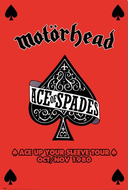 Motorhead Ace Up Your Sleeve Tour - Plakat