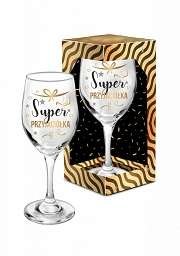 Kieliszek Okazjonalny - Super Przyjaciółka 220 Ml