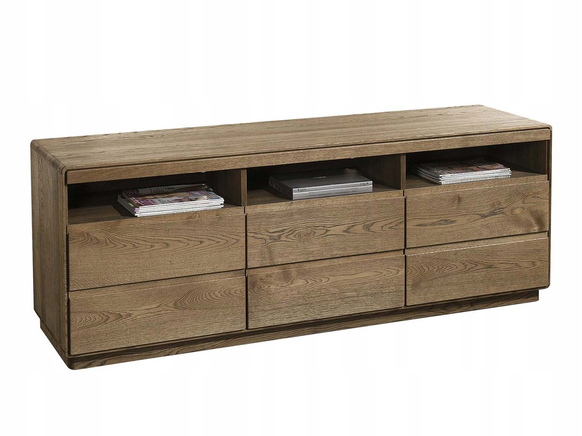 Duża Komoda Pod Telewizor Do Salonu Drewniana