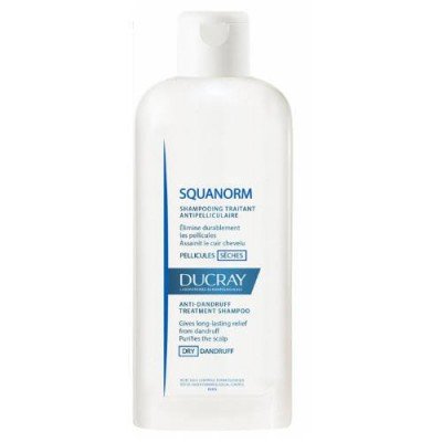 Ducray Zestaw Elution szampon dermatologiczny 300ml + Squanorm szampon łupież suchy 200ml