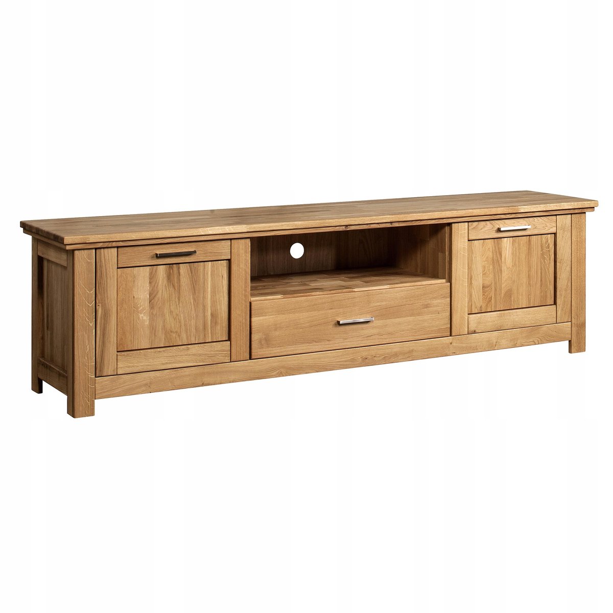 Dębowa Szafka Rtv Na Styl Klasyczny