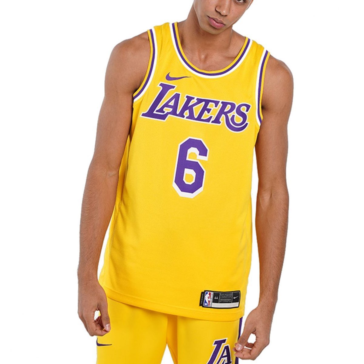 Nike Koszulka Męska Los Angeles Lakers Nba Swingman Lakers Icon Edition Cw3669-738 L