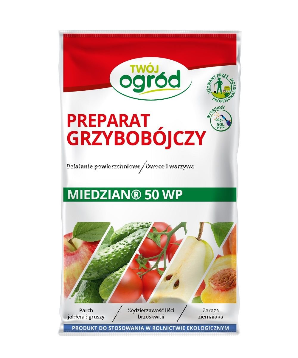 Miedzian 50 Wp Twój Ogród 10G Środek Grzybobójczy