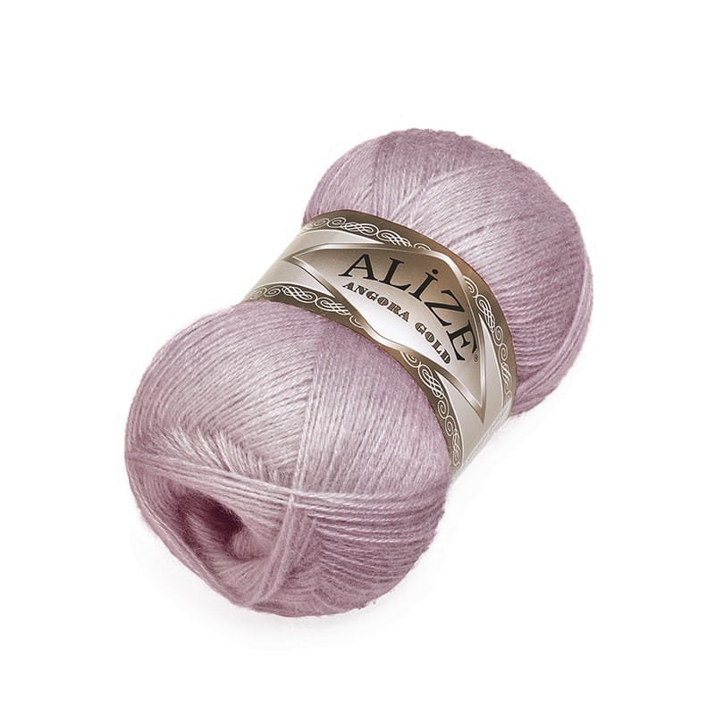Włóczka Alize Angora Gold Nr 163 Pastelowy Fiolet