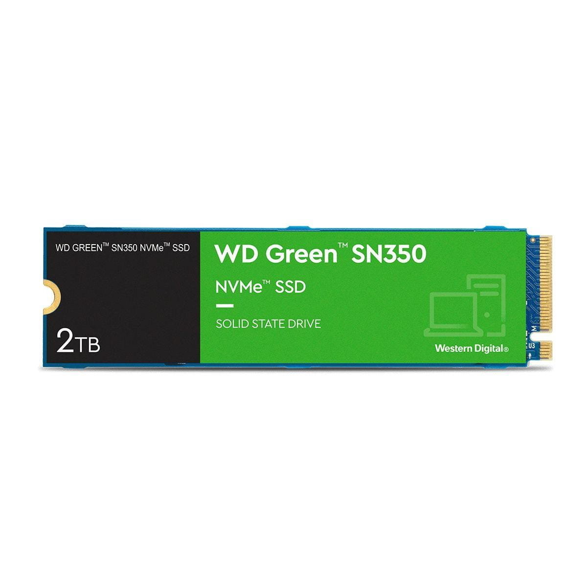 WD Dysk SSD Green SN350 2 TB M.2 2280 PCI-E x4 Gen3 NVMe WDS200T3G0C WDS200T3G0C
