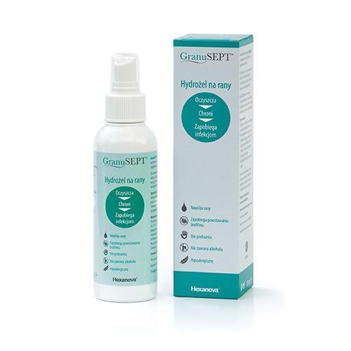 Hexanova GranuSEPT hydrożel na rany 150 ml