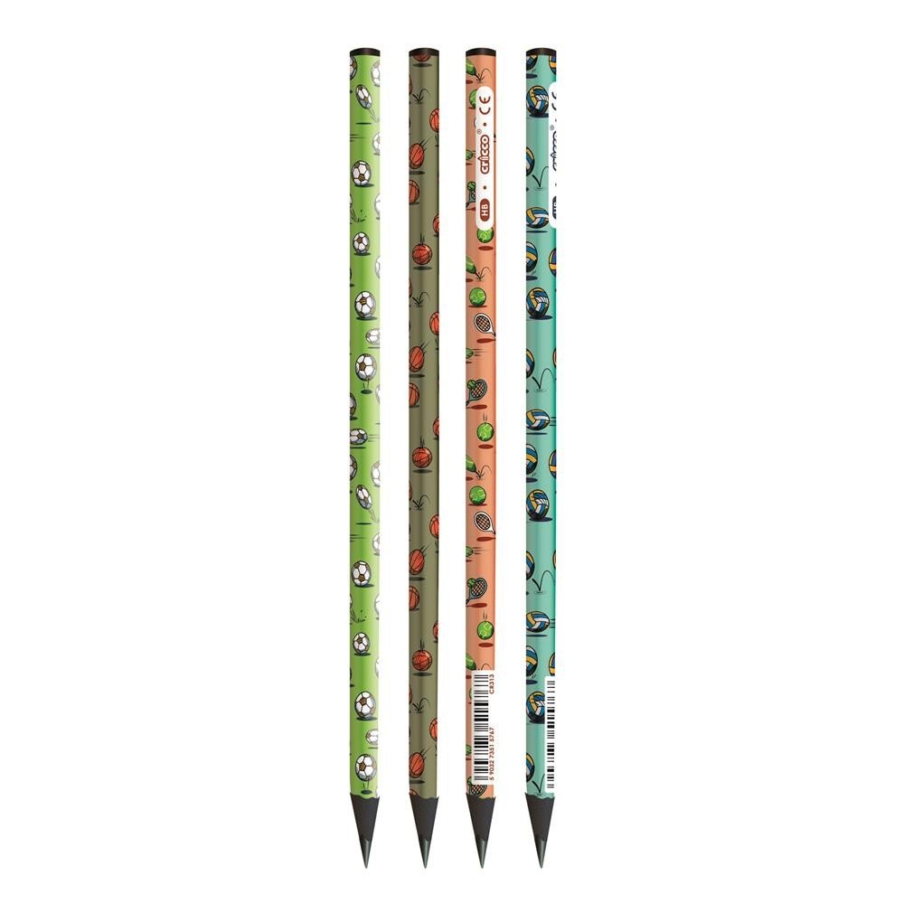 Ołówek Trójkątny Black Wood Hb Sp Cricco