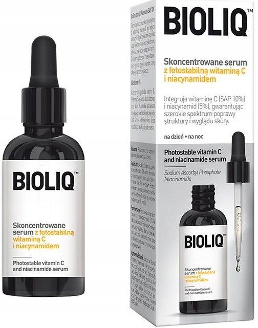 Aflofarm BIOLIQ PRO Skoncentrowane serum z fotostabilną witaminą C i niacynamidem, 20ml