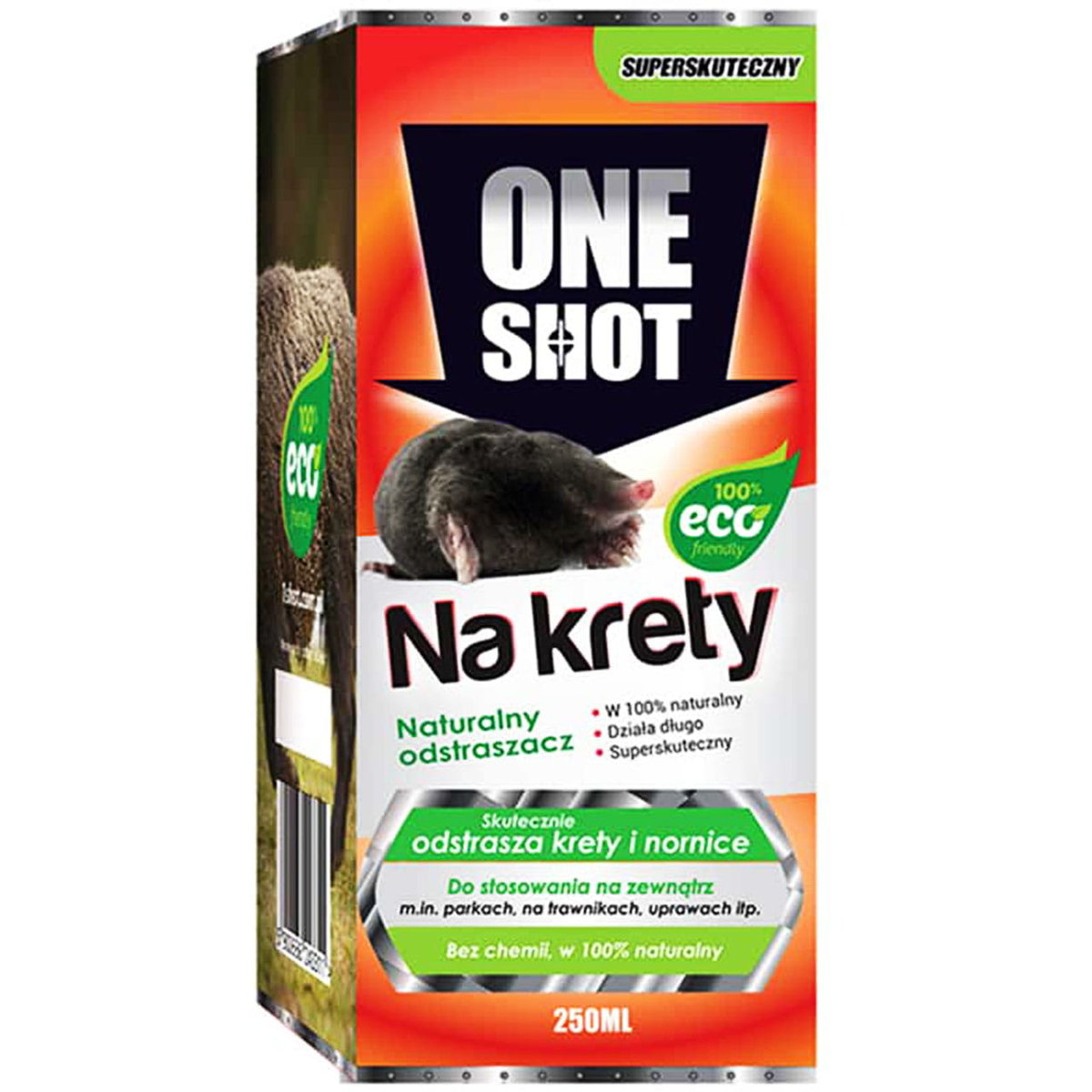 Odstraszacz Na Krety O Długim Czasie Działania One Shot 250 Ml