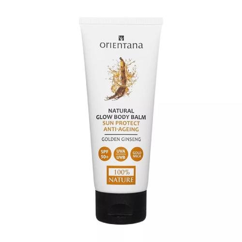 Zdjęcia - Kremy i toniki ORIENTANA - Natural Glow Body Balm SPF50+ Rozświetlający balsam do ciała 