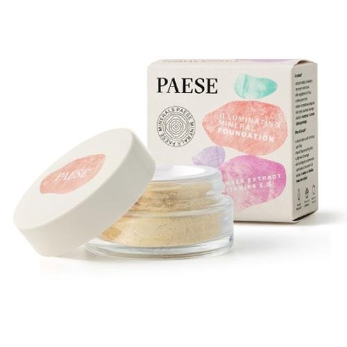 Paese Minerals Illuminating Mineral Foundation rozświetlający podkład mineralny 202W Natural