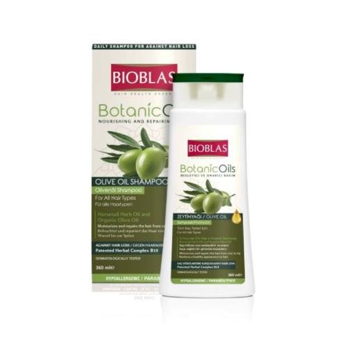 Bioblas Botanic Oils Szampon z oliwy z oliwek przeciw wypadaniu włosów 360 ml