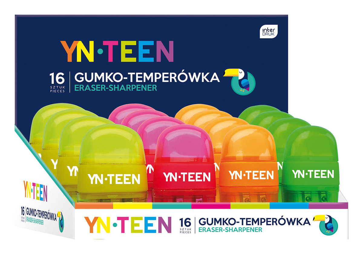 Gumko-Temperówka Gt-05 Yn-Teen Interdruk, 1 Sztuka