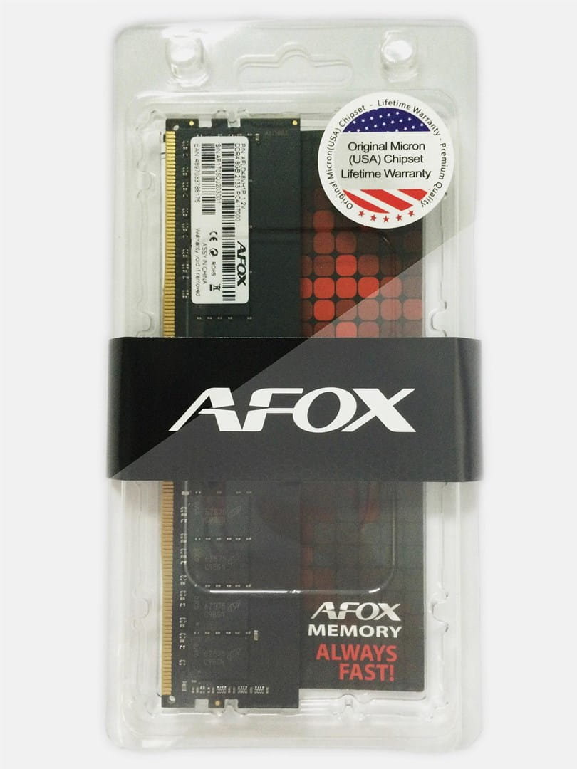 AFOX  DDR4 16GB,2400MHz CL17 AFLD416ES1P AFLD416ES1P