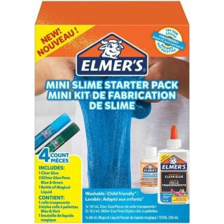 Elmer's ELMER'S MINI SLIME KIT ZIELONY/NIEBIESKI elmers zestaw kreatywny, 2097606 2097606