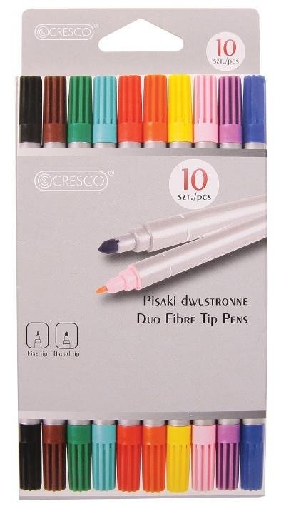 SADPEX Flamastry 10kol dwustronne Kitty/Dogs