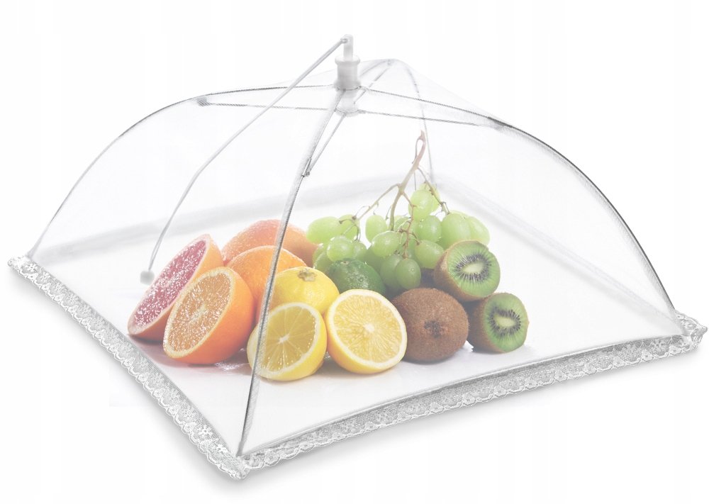Metaltex 116230080 klosz do ochrony żywności przeciw owadom, składany, 35 cm 116230