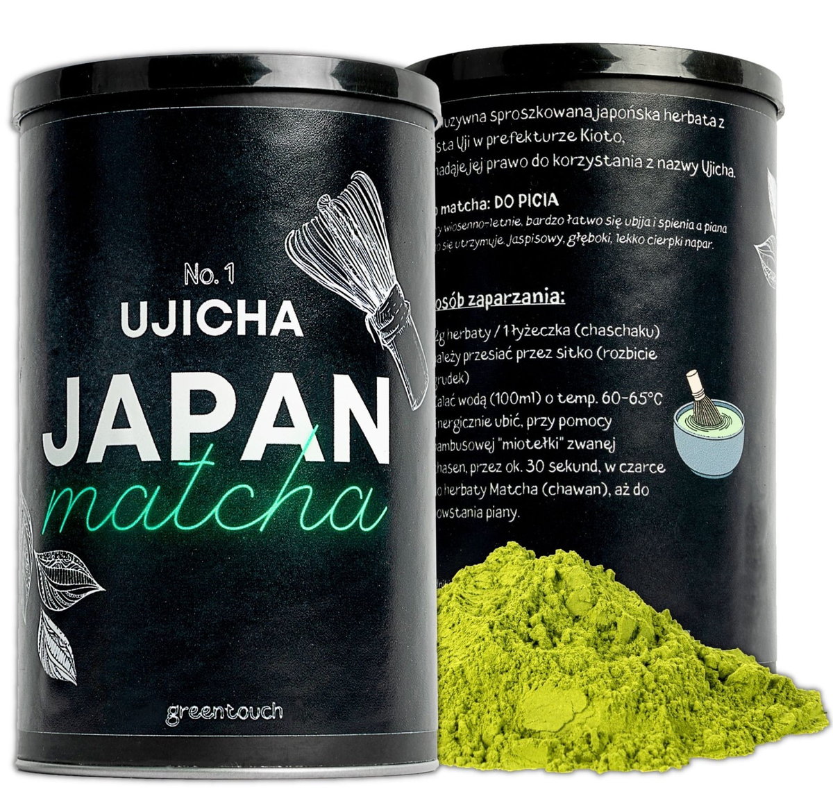 Matcha Japońska Ujicha Uji Kyoto 80G No. 1