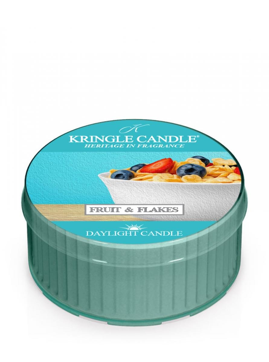 Kringle Candle Daylight Fruit&Flakes - świeczka zapachowa 42 g