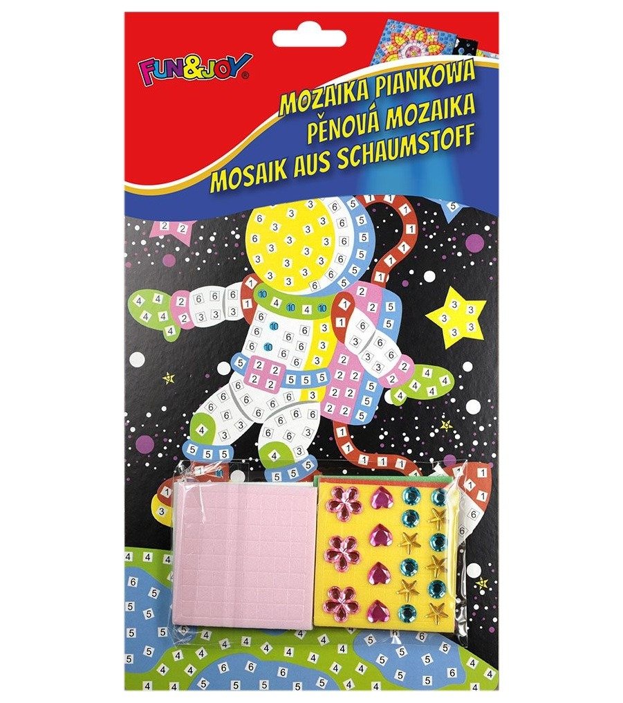 mozaika piankowa kosmonauta