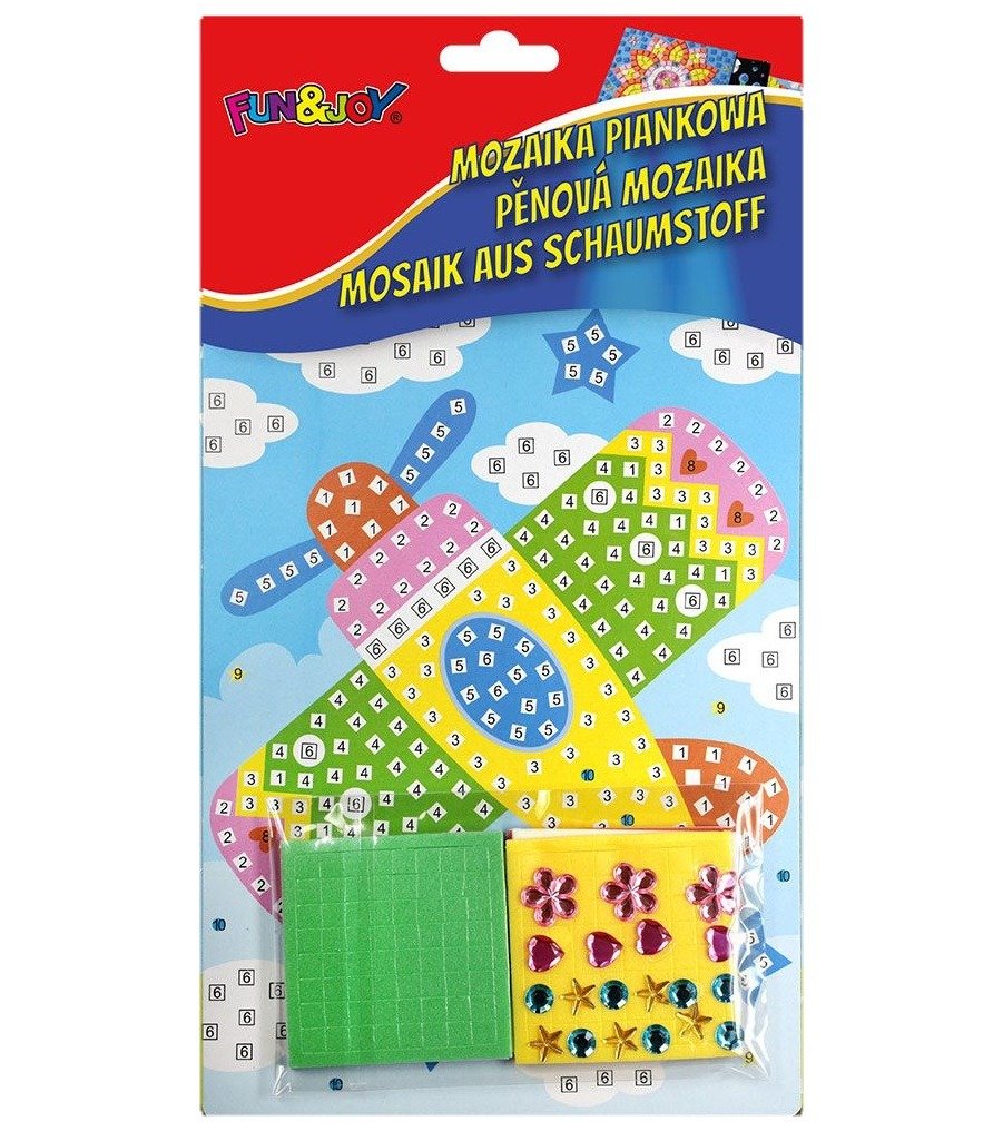 mozaika piankowa samolot