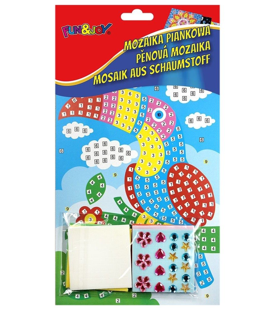 mozaika piankowa tukan