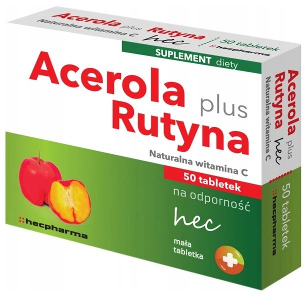 Hecpharma Acerola plus rutyna HEC x 50 tabl