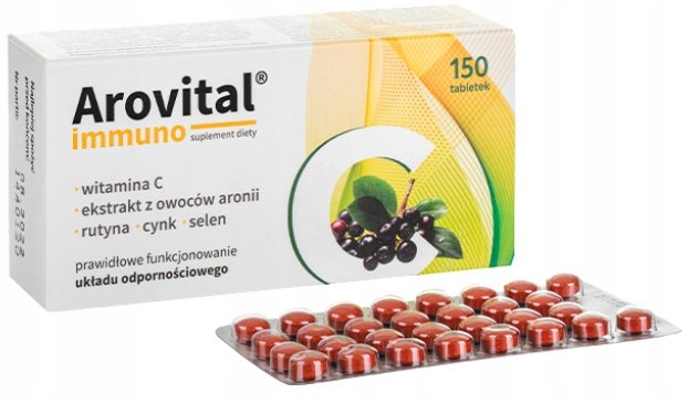 Ziołolek Arovital immuno, 150 tabletek