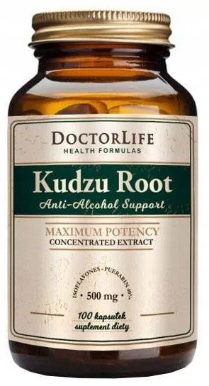 DOCTOR LIFE Doctor Life Kudzu Root ekstrakt standaryzowany 500mg 100 kapsułek