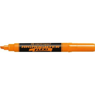 Centropen TEXTMARKER 8542 POMARAŃCZOWY FLEXI ZAKREŚLACZ MIĘKKA KOŃCÓWKA 8542/2