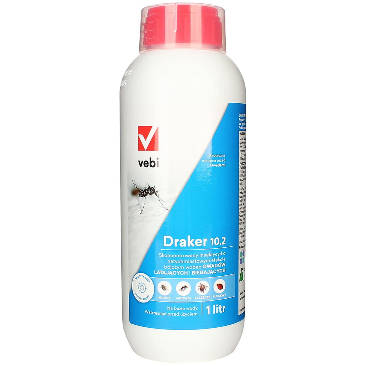 Silny Środek Oprysk Na Muchy Owady Draker 10.2 1L