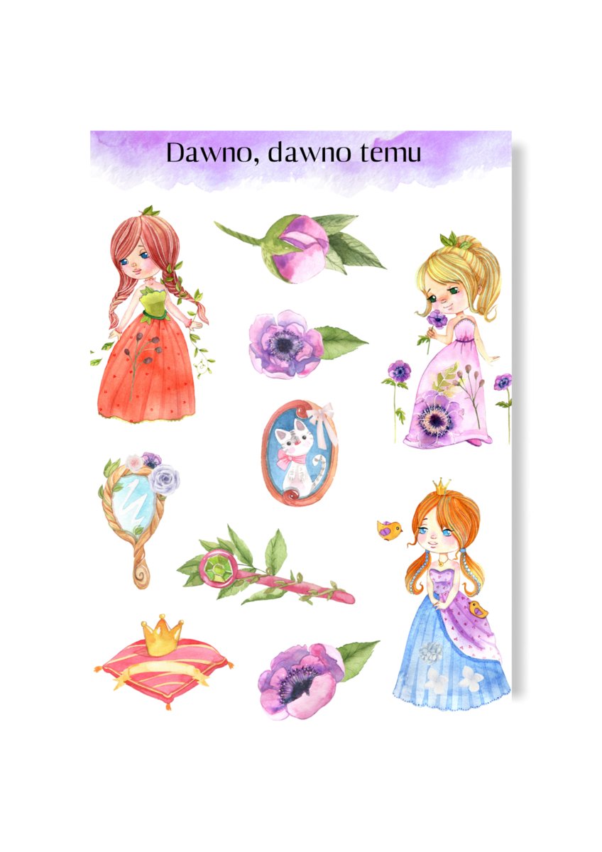 Naklejki Z Księżniczkami Księżniczki Do Albumu