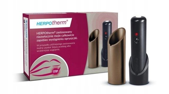 Herpotherm Herpotherm, łagodzenie objawów opryszczki wargowej za pomocą skoncentrowanego ciepła