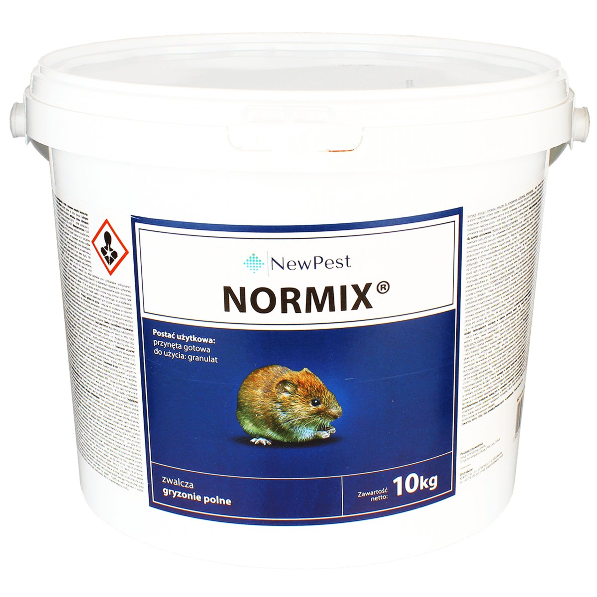 Trutka Na Myszy I Szczury Granulat Difenakum Normix Newpest 10 Kg