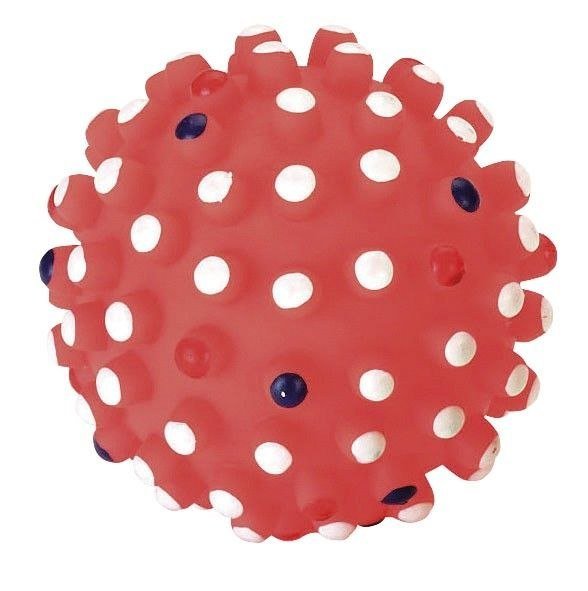 Kerbl Vinyl ball z neps i quietscher parent ASIN, 12 cm 83511