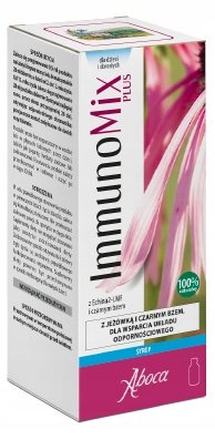 Фото - Вітаміни й мінерали Immunomix Plus syrop 210 g (Aboca)